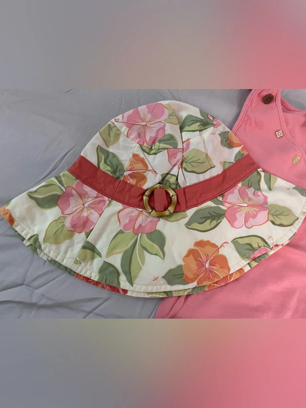 Gymboree Aloha Hawaii Vacation Tank Floral Patchwork Skirt Sun Hat 5 pcs outfits
